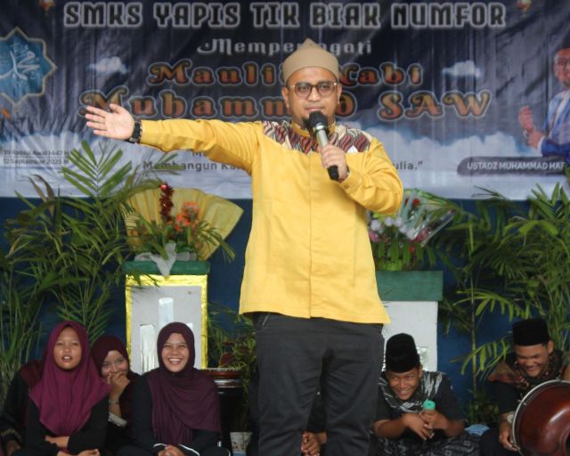 SMKS Yapis TIK Biak, Gelar Peringatan Maulid Nabi
